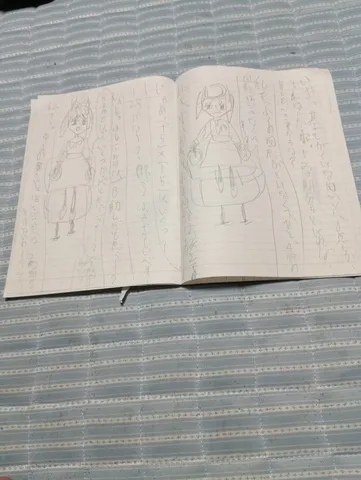 ノートの中の小さな物語
