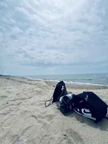 穏やかな海辺の時間