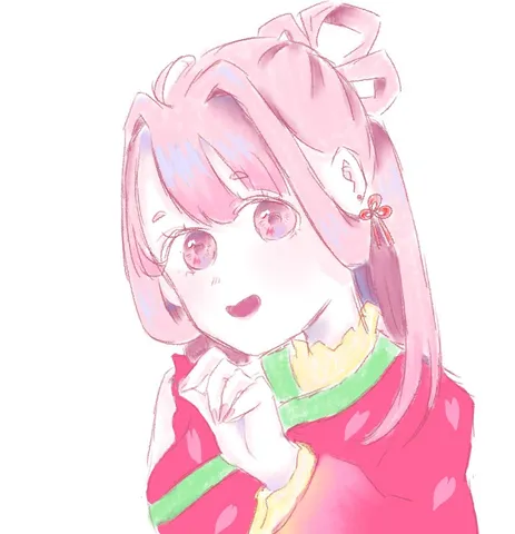 淡いピンクの夢心地