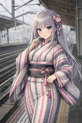 柔らかな光に包まれた和の装い