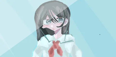 透明な静寂の横顔