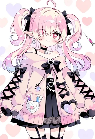 注射器も可愛い♡パステルゴス