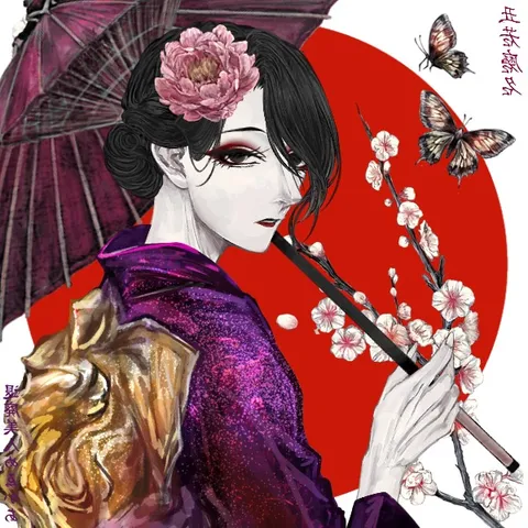 紅と紫、夢幻の調べ