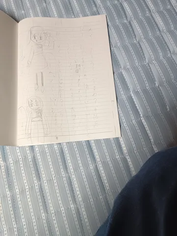 眠りの合間の落書き風景