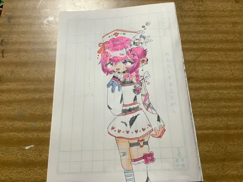 ピンク髪と物語の世界