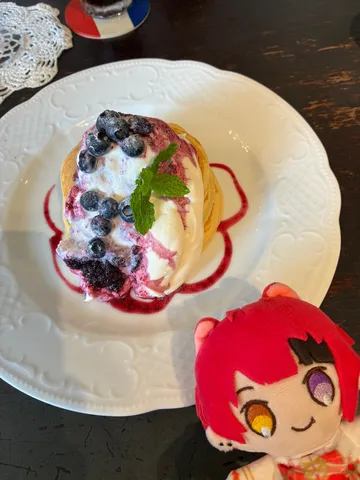 ミントとベリーの夏スイーツ