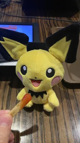 ピチューにおすそ分けフライドポテト