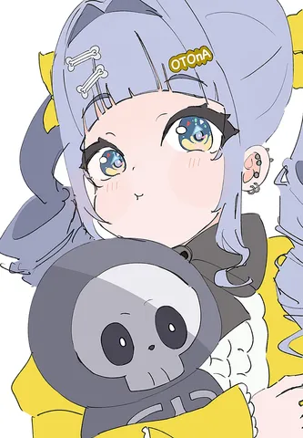 ドクロパーカーとおめめ