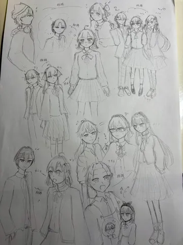 キャラクターたちの集い