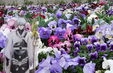 花園の守り人と輝く滴