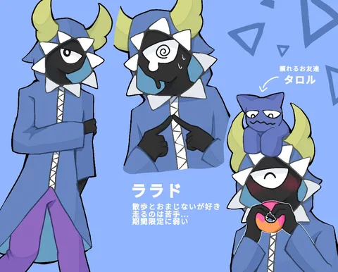 個性的キャラの日常スケッチ