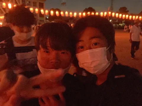 お祭りの夜、二人の思い出