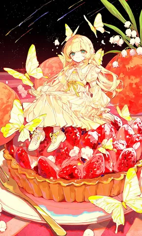 星屑と夢見る少女のいちごタルト