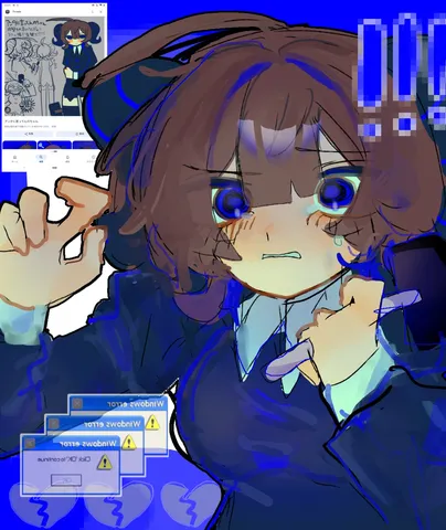 ブルースクリーンの感情