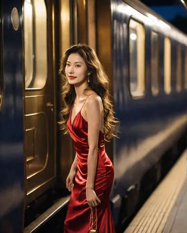 深紅と夜行列車