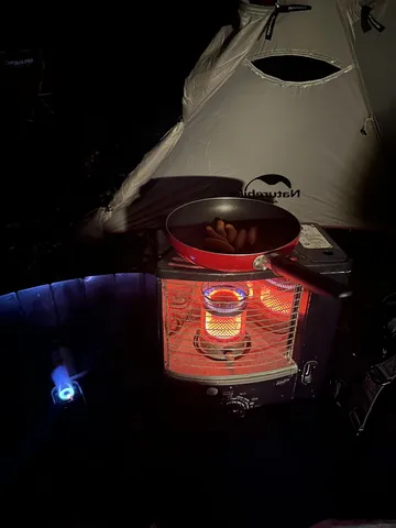 夜キャンプのあったかごはん
