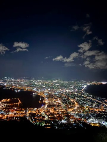 宝石箱のような夜景に心奪われる