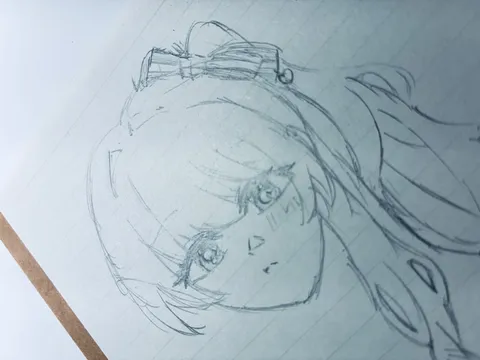 透明感あふれる鉛筆画の瞳