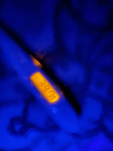 夜の青と橙の印象