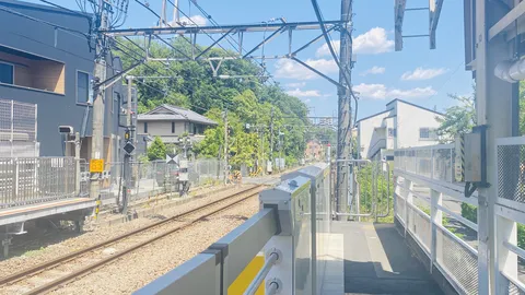 ホームから見渡す日常風景