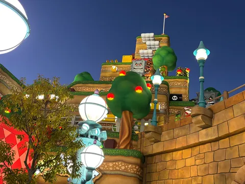 マリオの世界に迷い込んだ夜