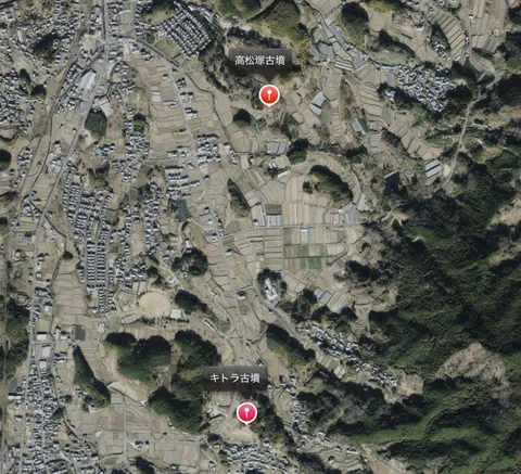 山里の階層が紡ぐ風景