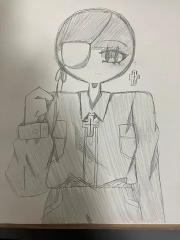 個性派キャラのイラスト