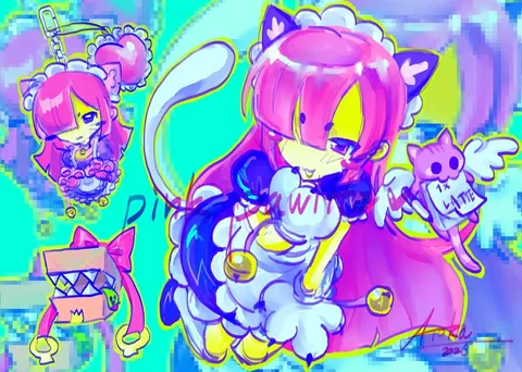 魔法少女？見習い？猫耳メイドの誘惑
