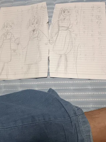 幼い日の宝物、描いた世界