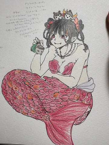 海の娘と花の心象