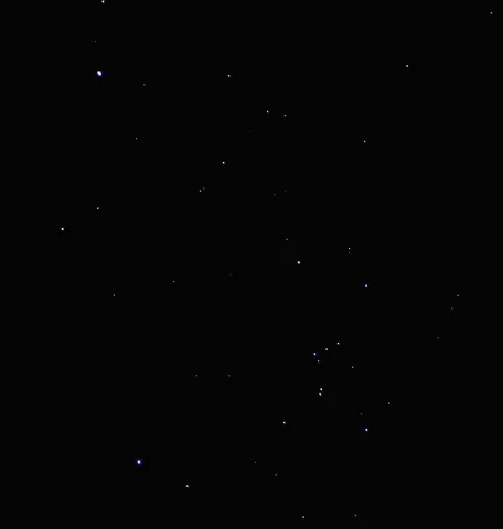 星屑の絨毯、夜空に輝く