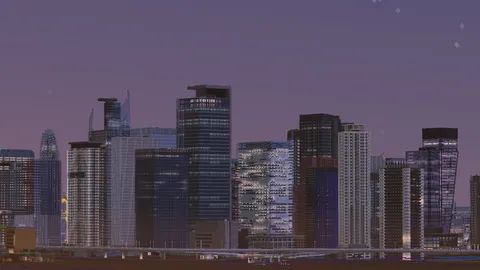 夜景の静かな鼓動