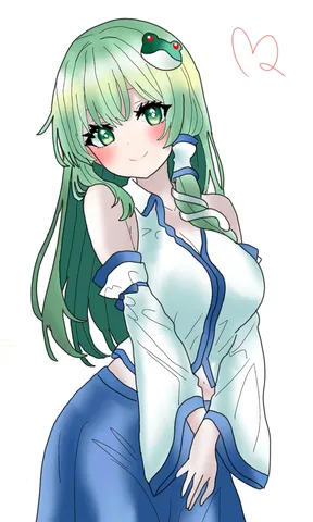 緑の風を纏う一瞬