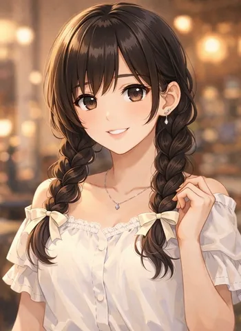 夜景を彩る編み下ろしの笑み