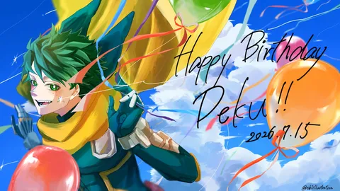 デク！誕生日おめでとう！