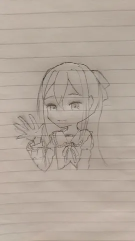 キャンバスに描く少女の微笑み