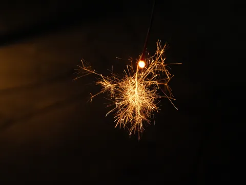 線香花火の儚い輝き