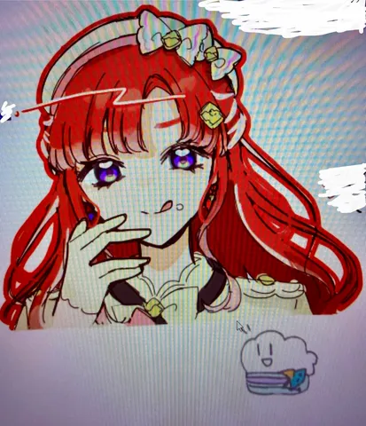 遊び心ある瞳のイラスト