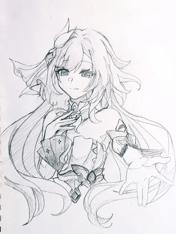物語が始まりそうな一筆