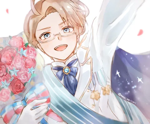 華やかな祝福の笑顔