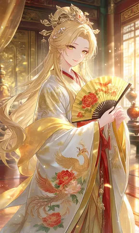 金色の光をまとう一瞬