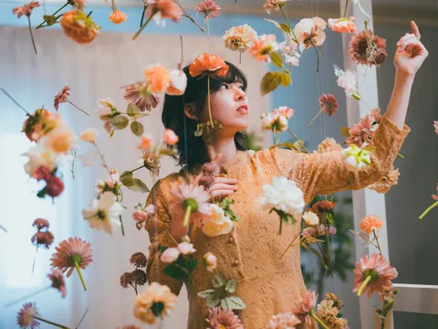 花に包まれる夢