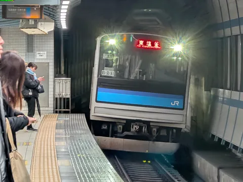 地下鉄、旅の始まり