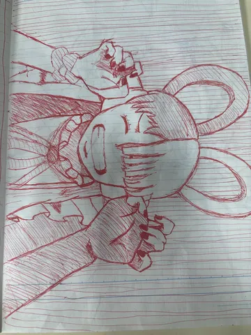 歌う瞬間の大きな耳