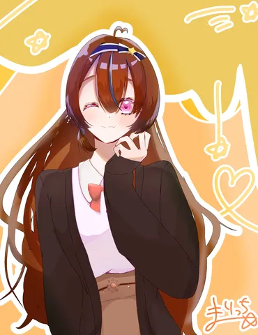 きらめく瞳のウィンク