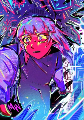 サイバーパンクな閃光