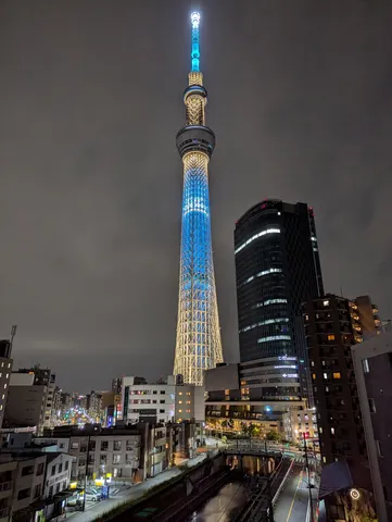 東京スカイツリー、夜景の誘惑