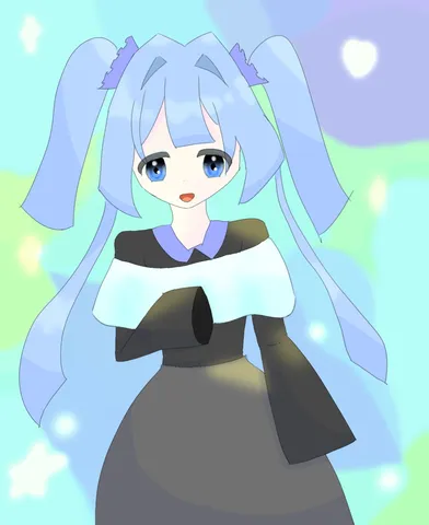 透明感あふれる魔法少女
