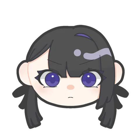 紫色の瞳に宿る静かな意志