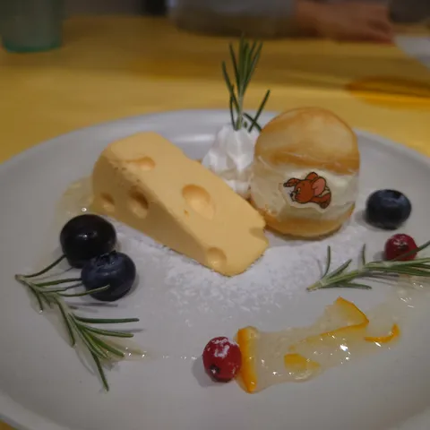 チーズとジェリーのティータイム